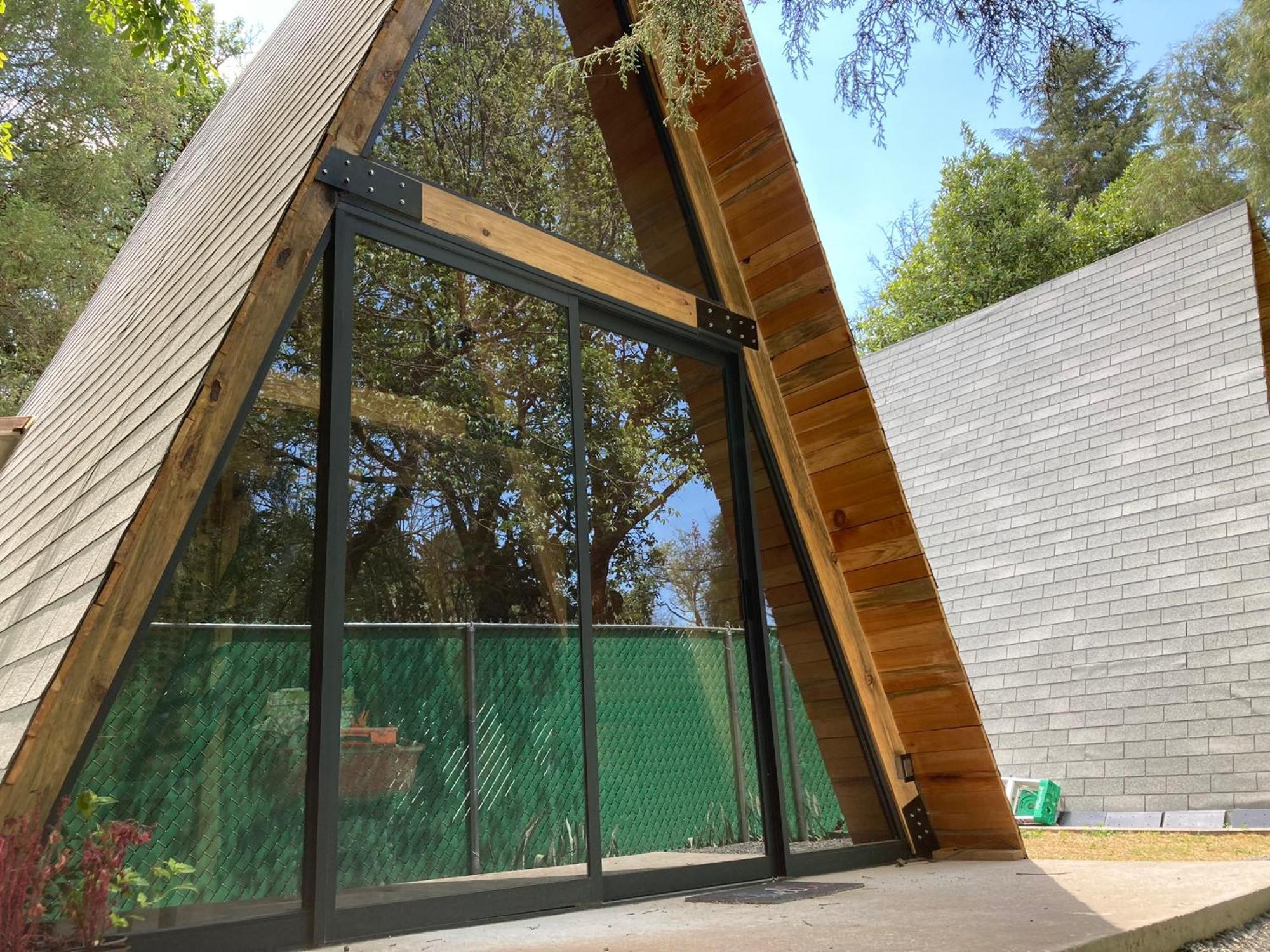 Cabanas Alpina, Romantica Y Acogedora A 10 Minutos Del Centro 테포츨란 외부 사진